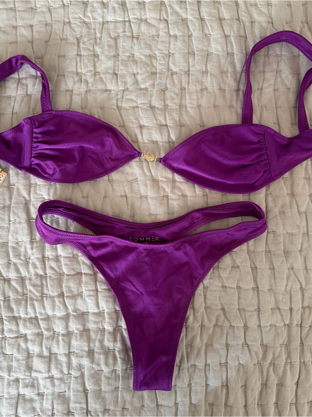 Sommer swim purple bikini